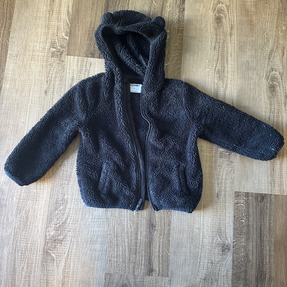 Old Navy Other - Old Navy‎ Teddy Bear Black Fleece